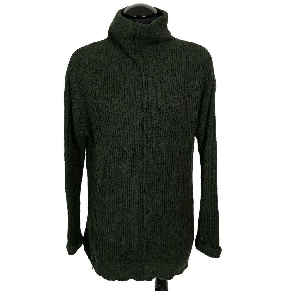 For The Republic Green Knit Turtleneck - Women’s XS‎